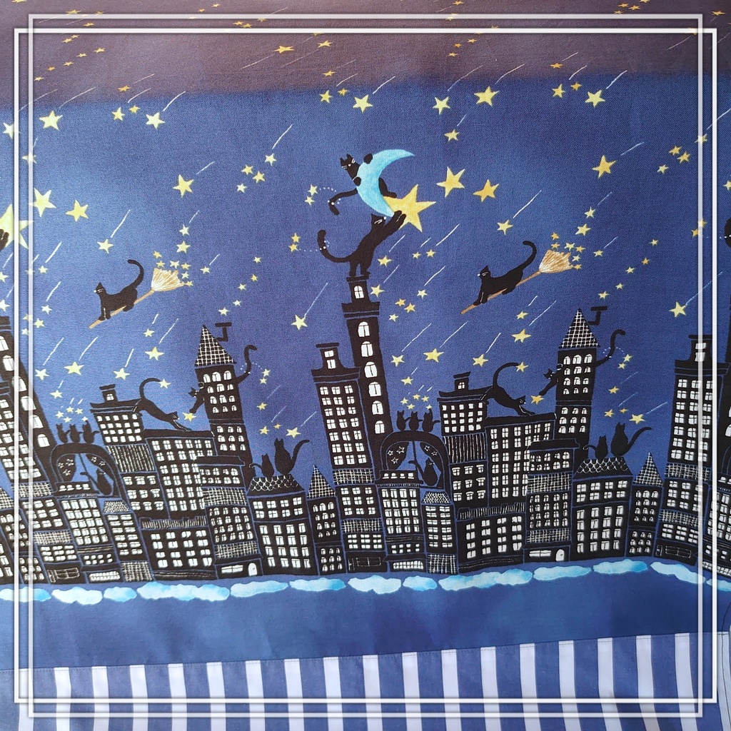 星猫かわいいサークル布(ФωФ)イベント で スペース に 敷 く 布 