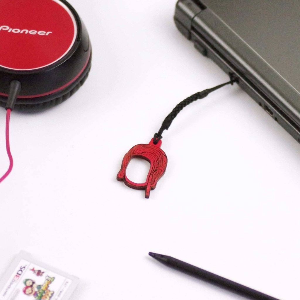 顔出し仏像ストラップ (不動明王)