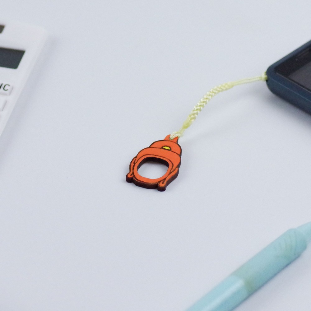 顔出し仏像ストラップ (阿弥陀如来)