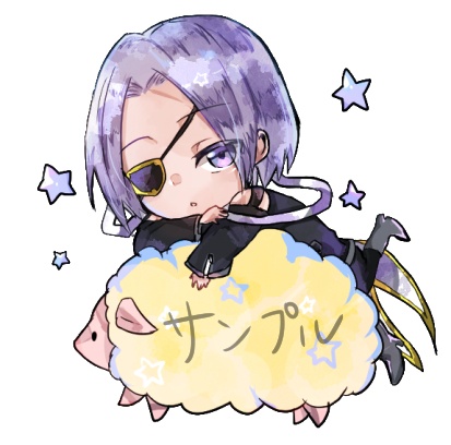 【ハートの国のアリス】羊とナイトメアアクリルキーホルダー