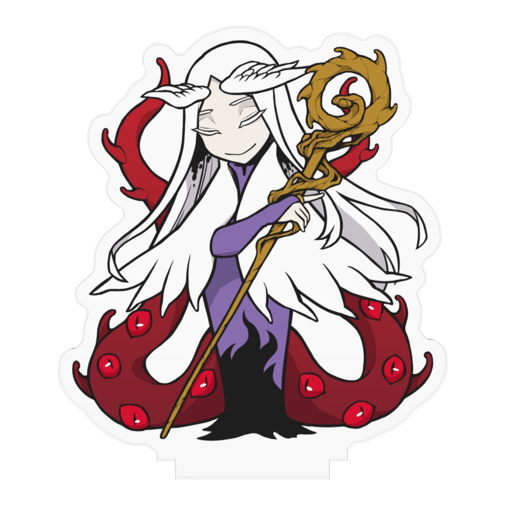 【自キャラタロット企画】司教SDアクリルフィギュア【教皇】