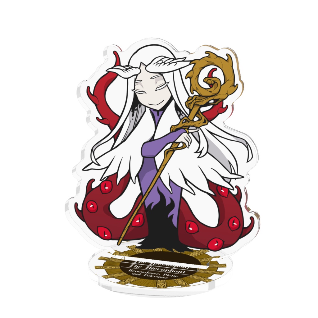 【自キャラタロット企画】司教SDアクリルフィギュア【教皇】