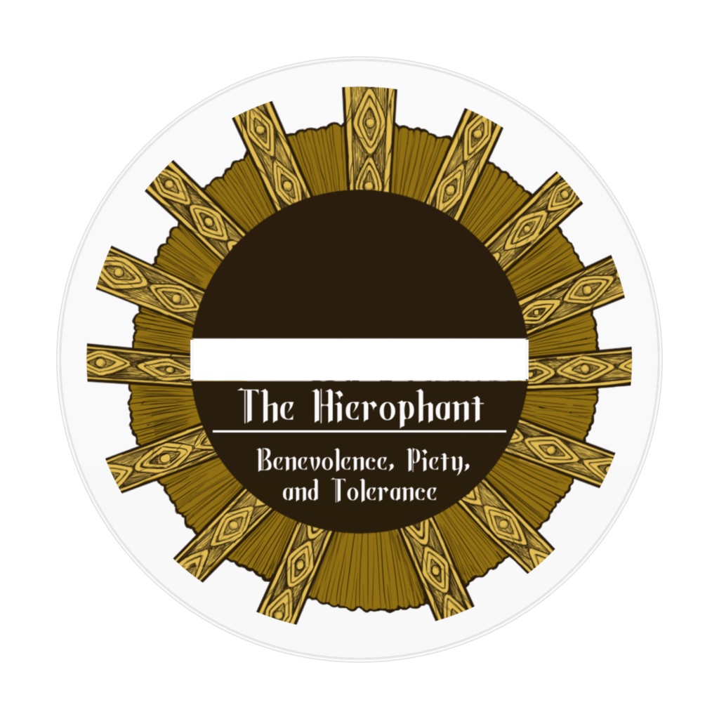 【自キャラタロット企画】司教SDアクリルフィギュア【教皇】