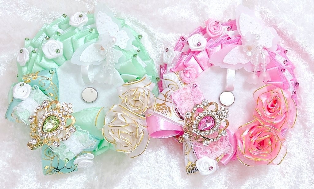 蝶々レースロゼット