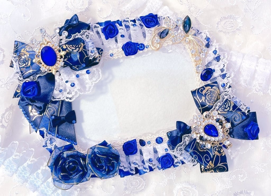 ケースデコ 青 b7サイズ