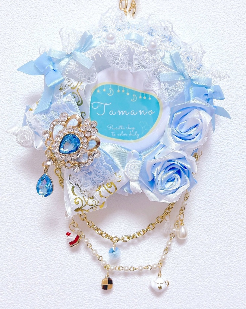 チェーン付きロゼット(スイーツver.)