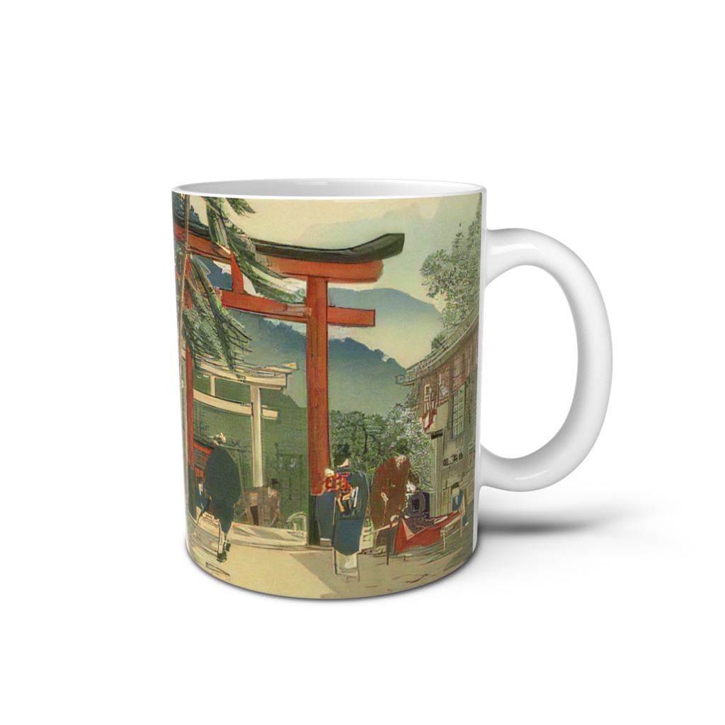 伏見稲荷　マグカップ