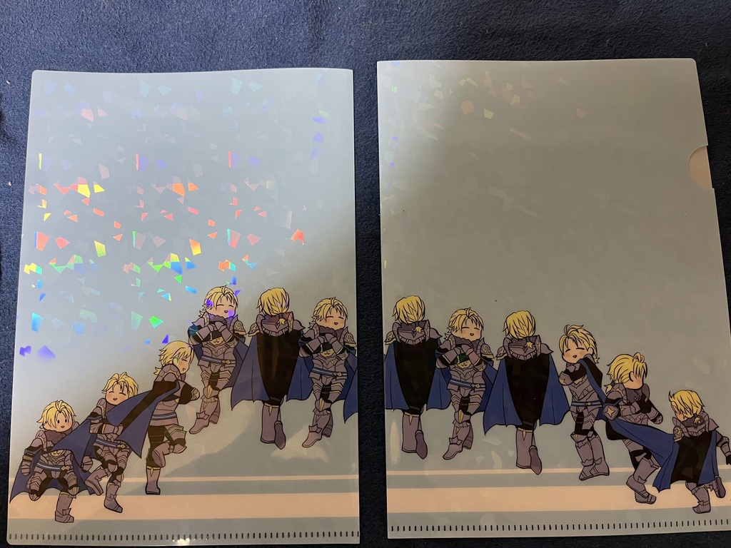 ディミトリプルアクセルクリアファイル