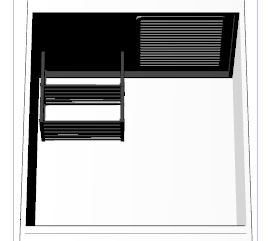 ワンルームのミニキッチン クリスタ用3D素材データcs3o