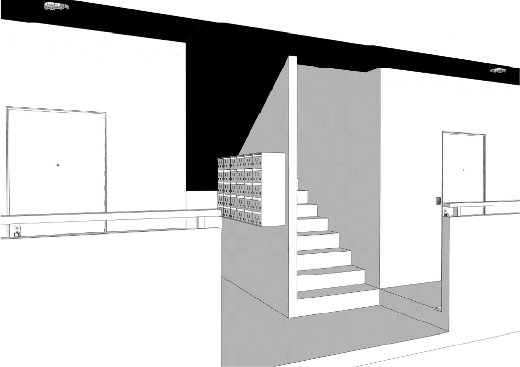 階数を選べるマンションの外観 クリスタ用3D素材データcs3o