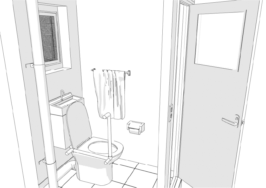 築古団地-2LDK クリスタ用3D素材データcs3o