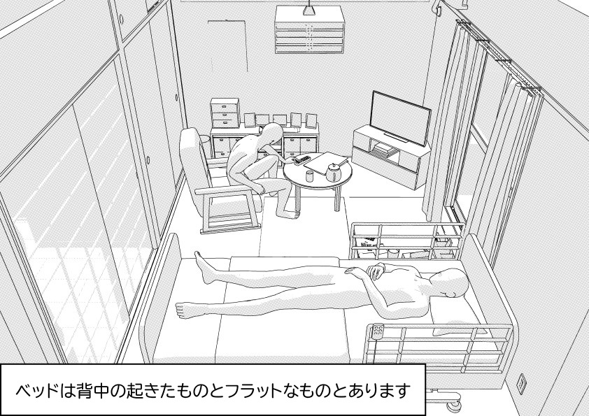 築古団地-1DK クリスタ用3D素材データcs3o