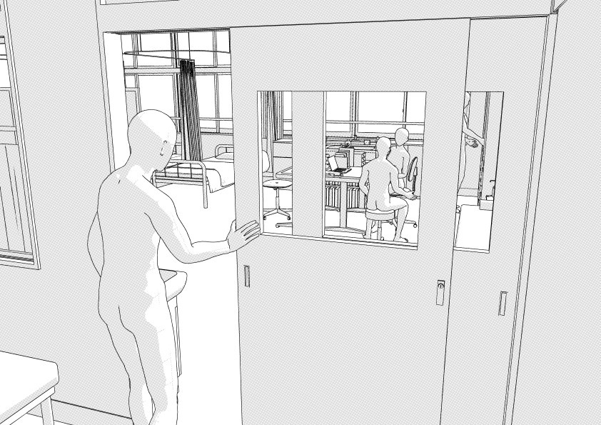 学校の保健室 クリスタ用3D素材データcs3o