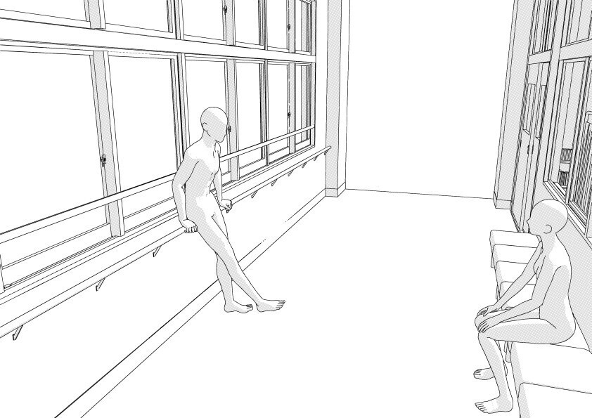 【3D】 学校の保健室 クリスタ用3D素材データcs3o