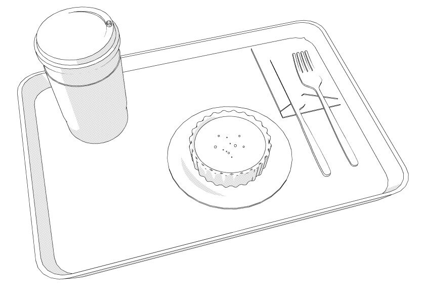 【3D】 オフィス-カフェのメニューセット5種 クリスタ用3D素材データcs3o