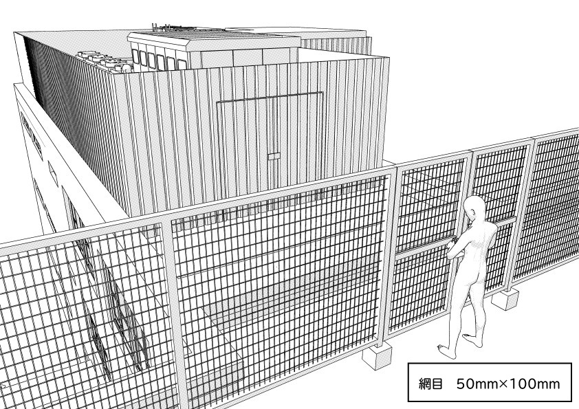 【3D】 病院の屋上と外観 クリスタ用3D素材データcs3o