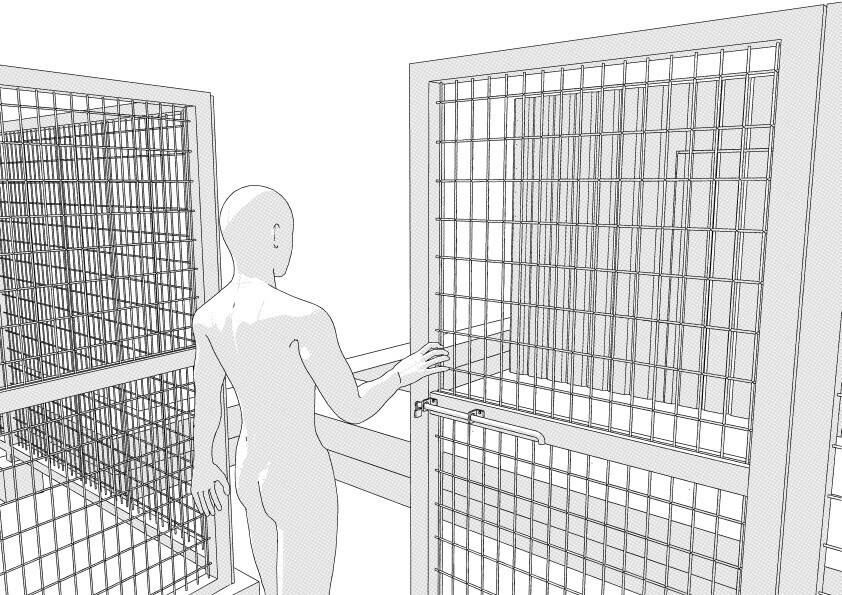 【3D】 病院の屋上と外観 クリスタ用3D素材データcs3o