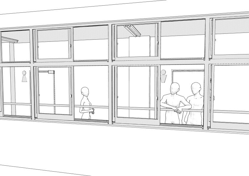 【3D】 学校のトイレ(男子と女子) クリスタ用3D素材データcs3o