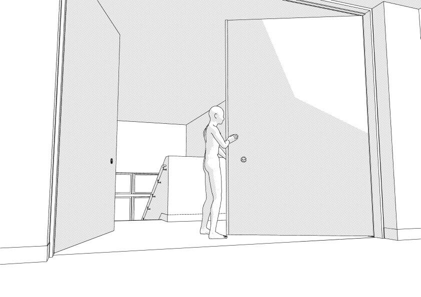 【3D】 学校の階段 クリスタ用3D素材データcs3o
