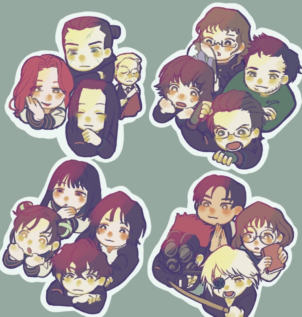 バディみまもりクリップ(皆守/八千穂/白岐/取手)