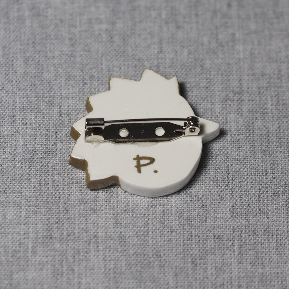 ハリネズミ ブローチ