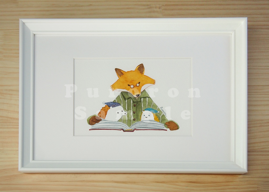 原画「おやすみの時間」