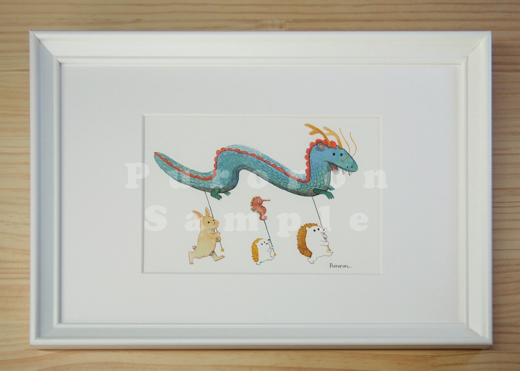 原画「新年を祝う」