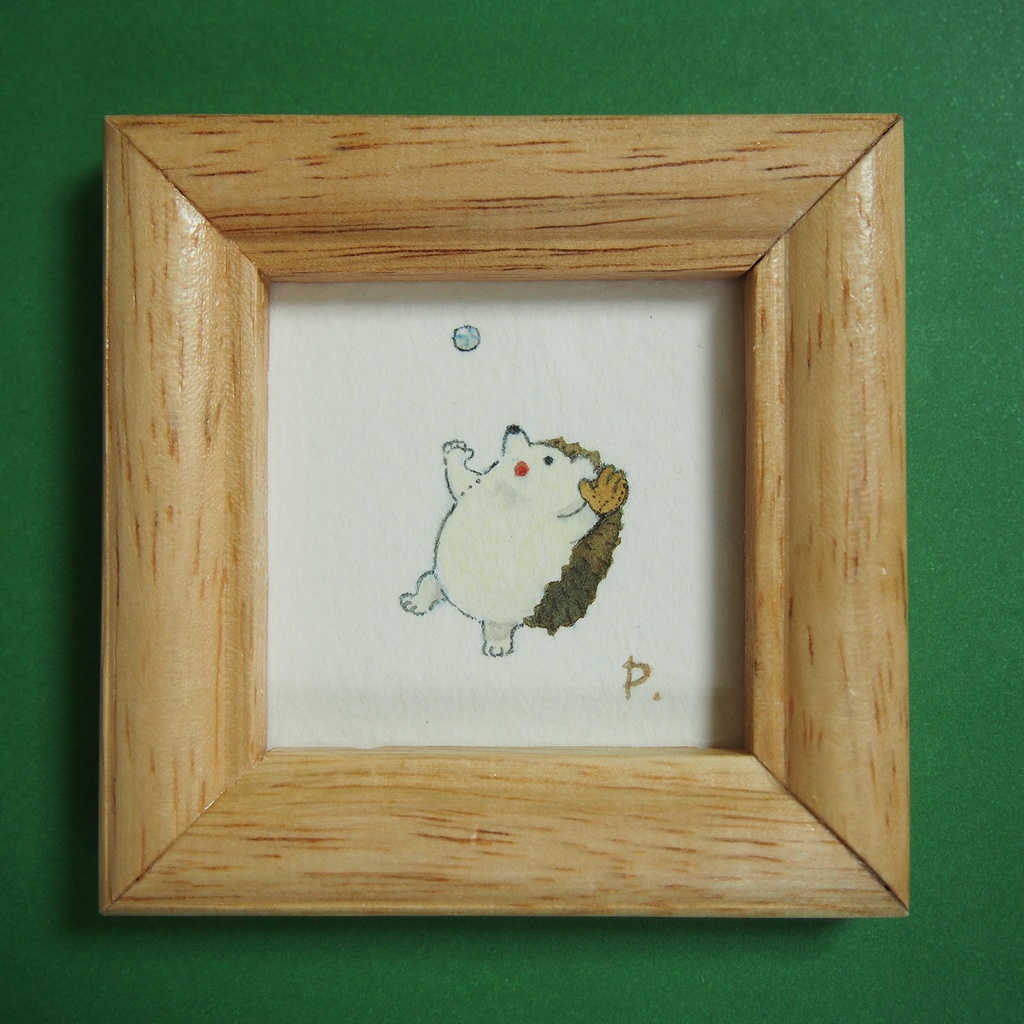 ミニ原画「オーライ　オーライ！」