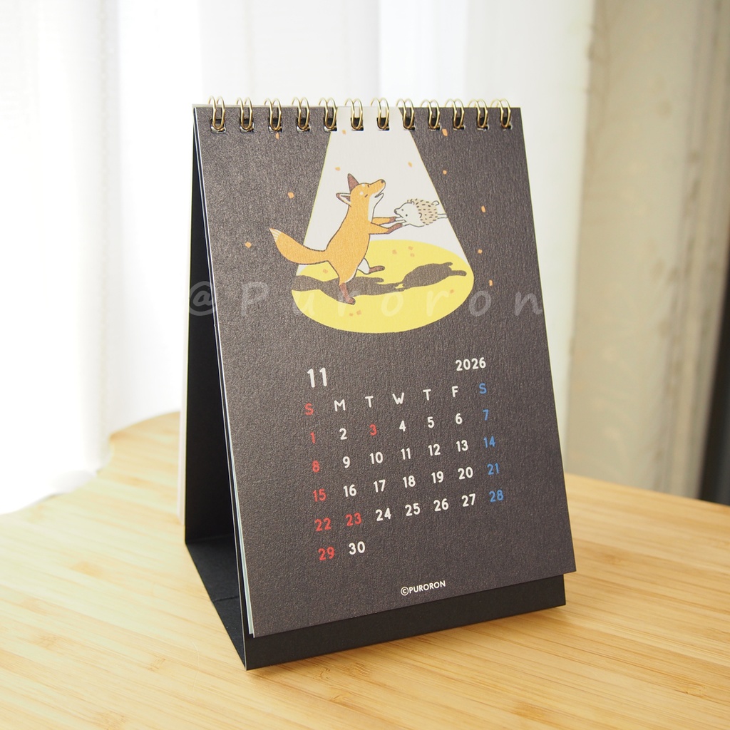 2026年カレンダー「スモールサークル」