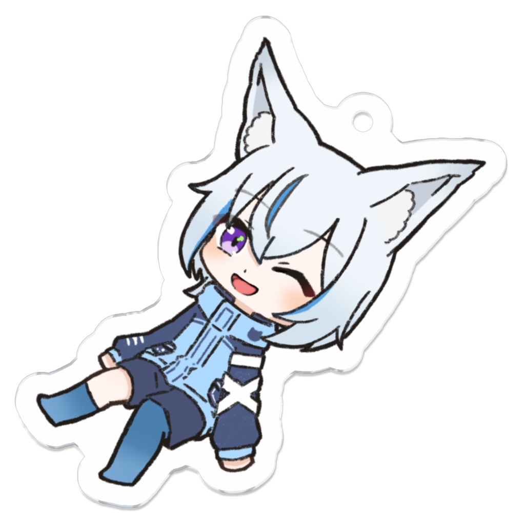 らぎにゃんのアクキーその1