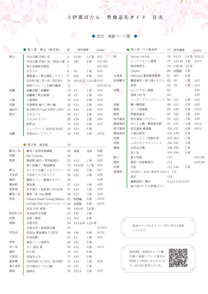 上伊那ぼたん、酔へる姿は百合の花 聖地巡礼ガイド アニメ12話放映後 速報版