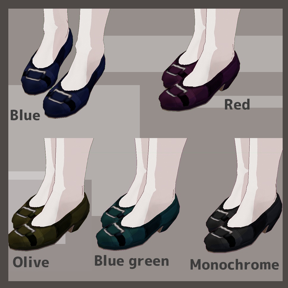 【無料版あり】ハイヒールパンプステスクチャ