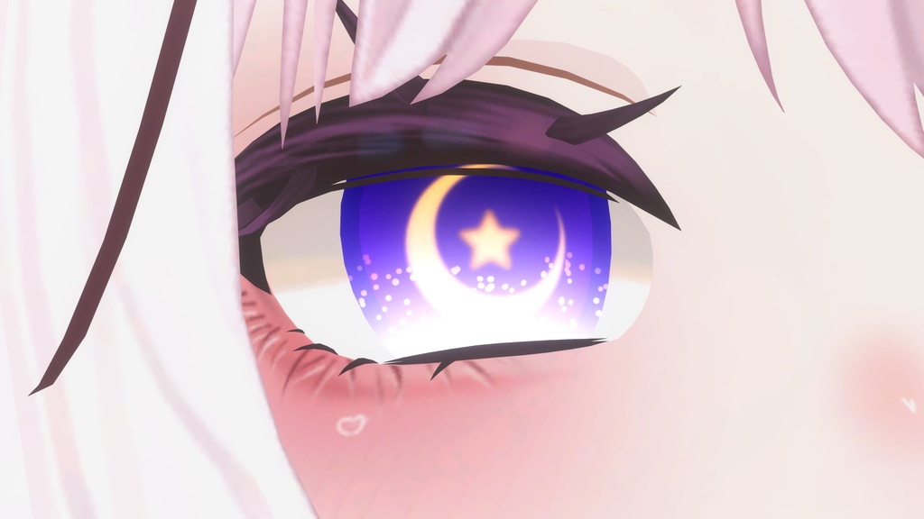 三日月の瞳 Crescent moon Eye
