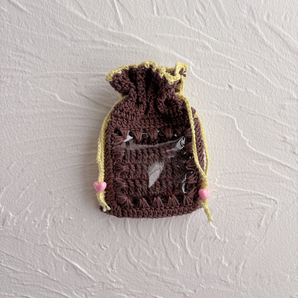 ぬい巾着（チョコレート）