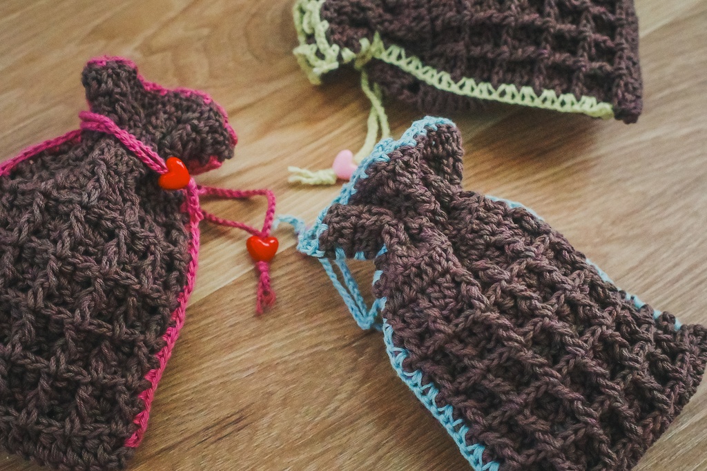 ぬい巾着(チョコレート)