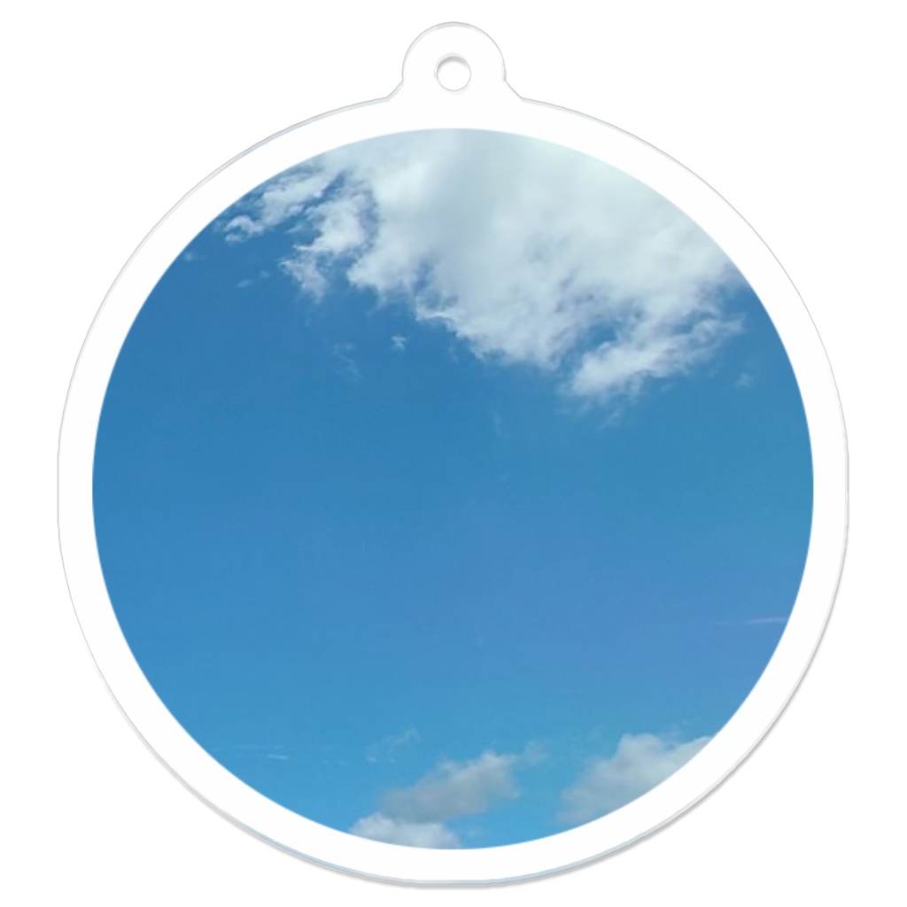 c30(空) アクリルキーホルダー 50ｘ50
