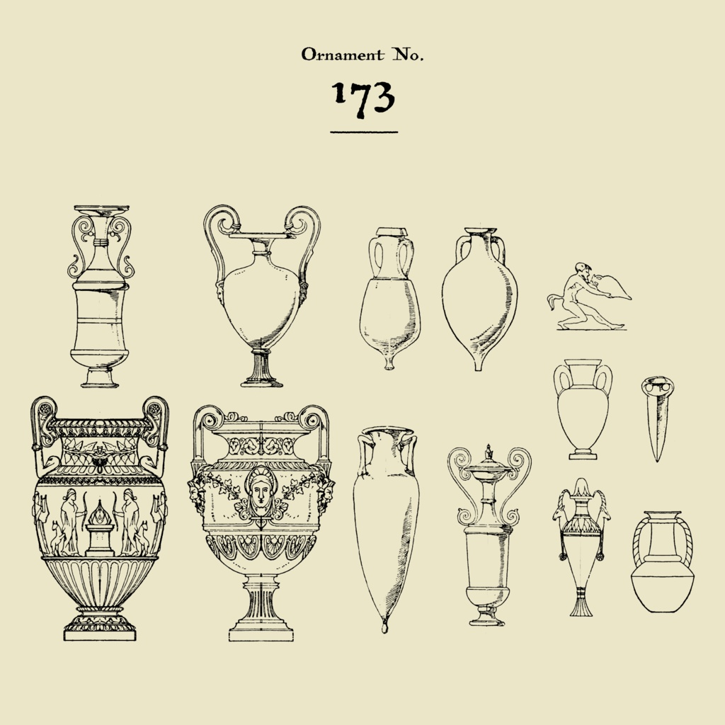 【装飾素材集】Ornament material vol.01|白黒無料/金銀有料