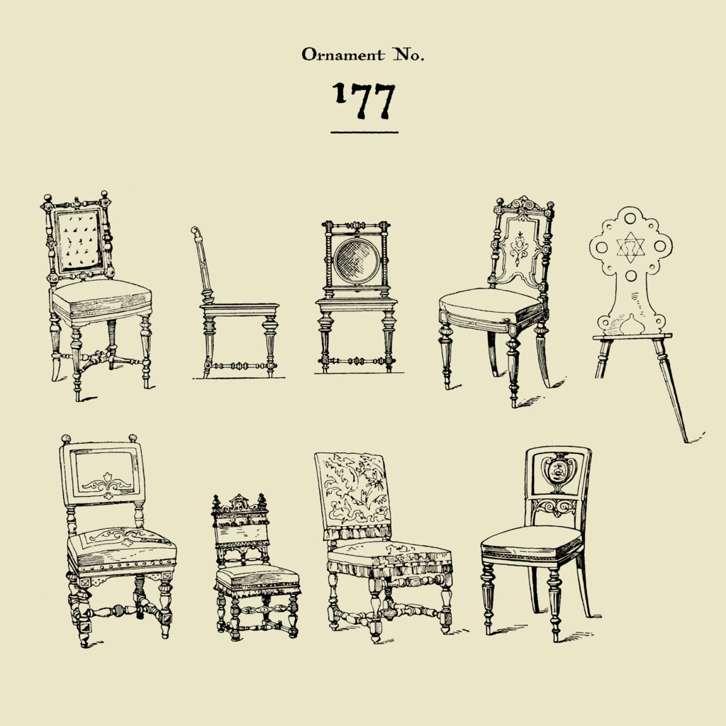 【装飾素材集】Ornament material vol.01|白黒無料/金銀有料