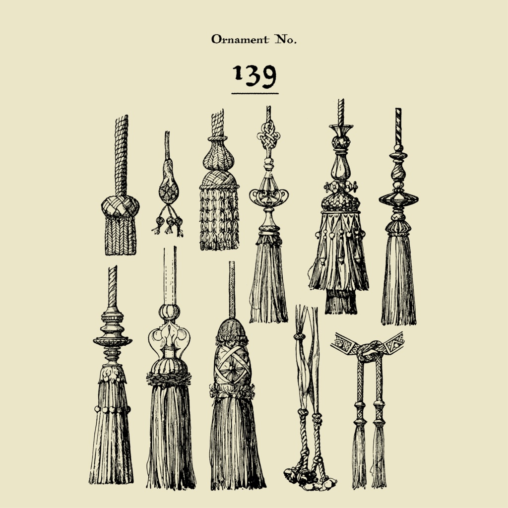 【装飾素材集】Ornament material vol.03|白黒無料/金銀有料