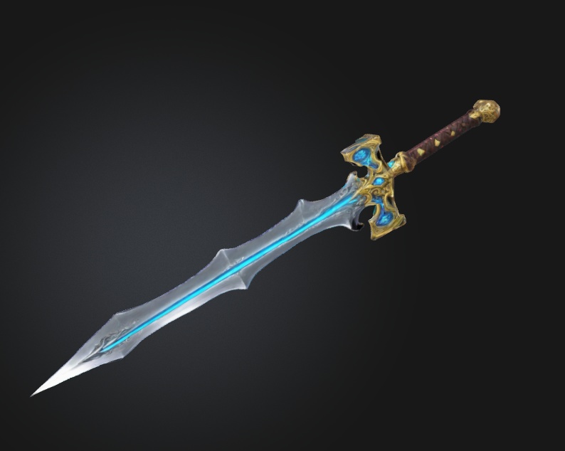 魔法剣(3Dモデル)
