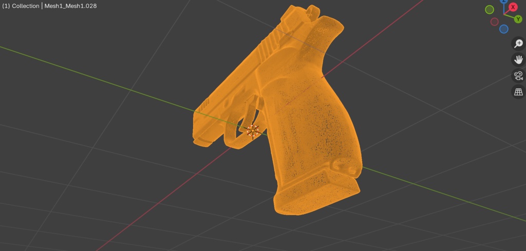 ハンドガン(3Dモデル)