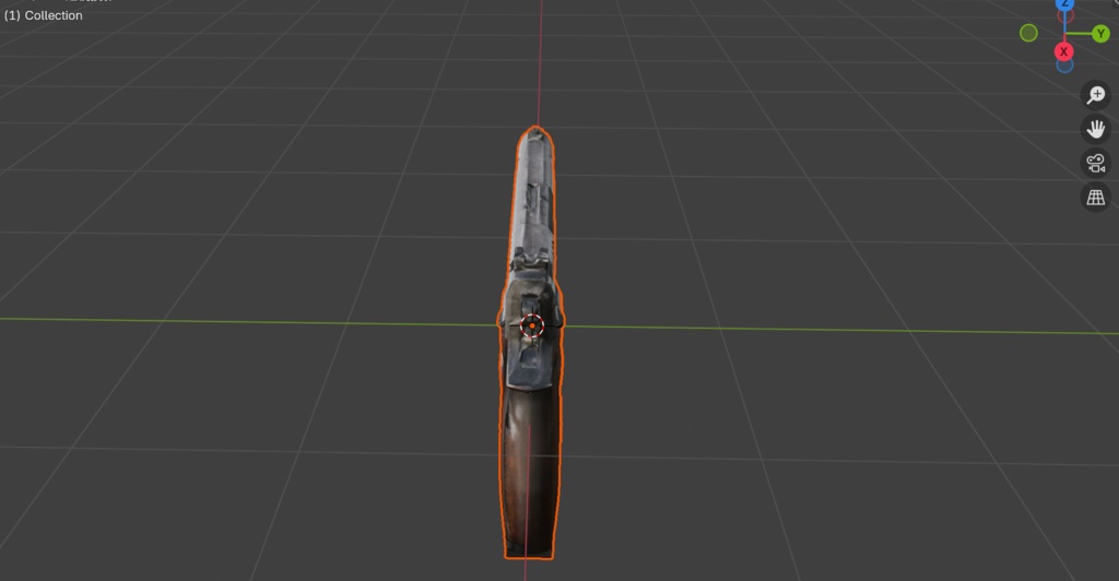 ハンドガン(3Dモデル)