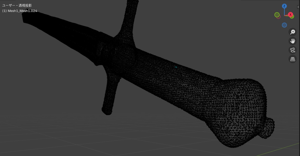 騎士の大剣(3Dモデル)