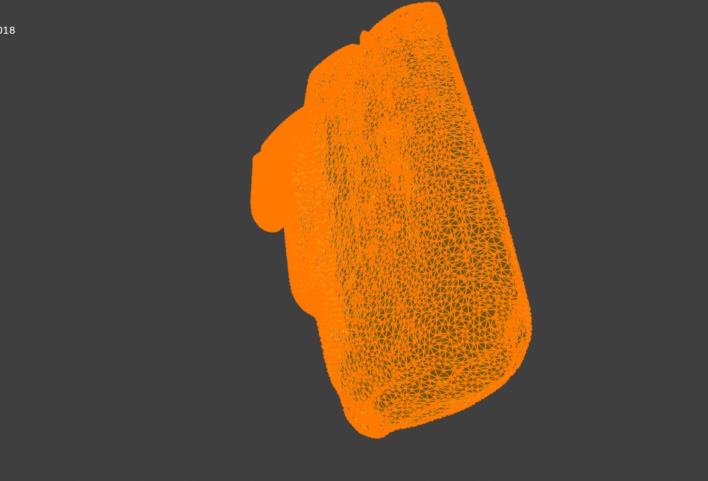 ハンドガン+ホルスター(3Dモデル)