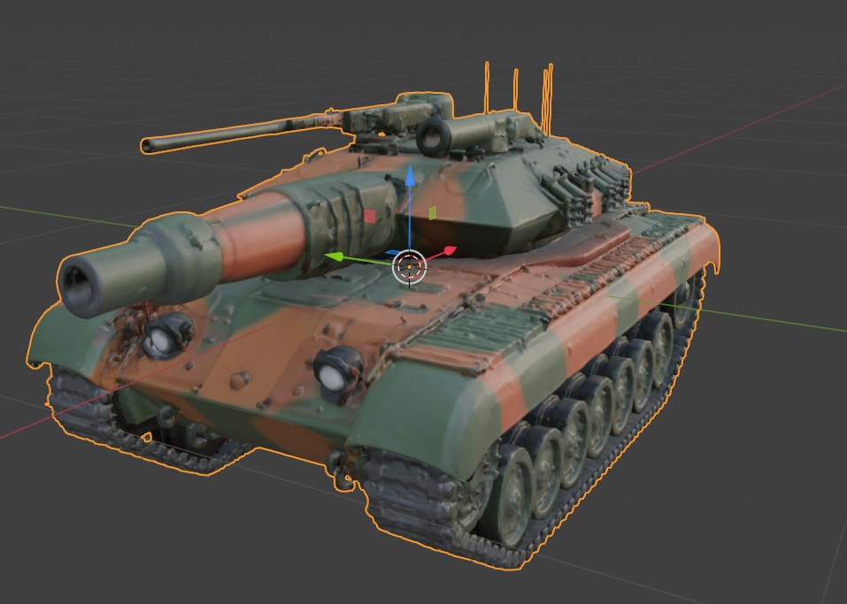 戦車（3Dモデル)