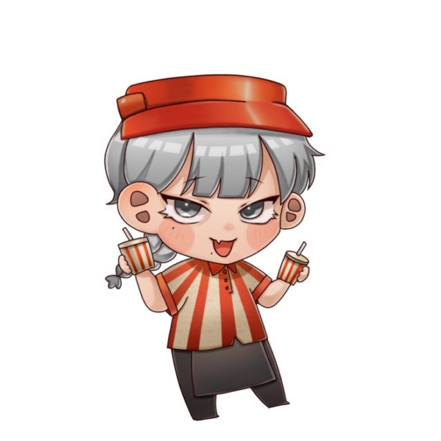 刑事のアクリルキーホルダー