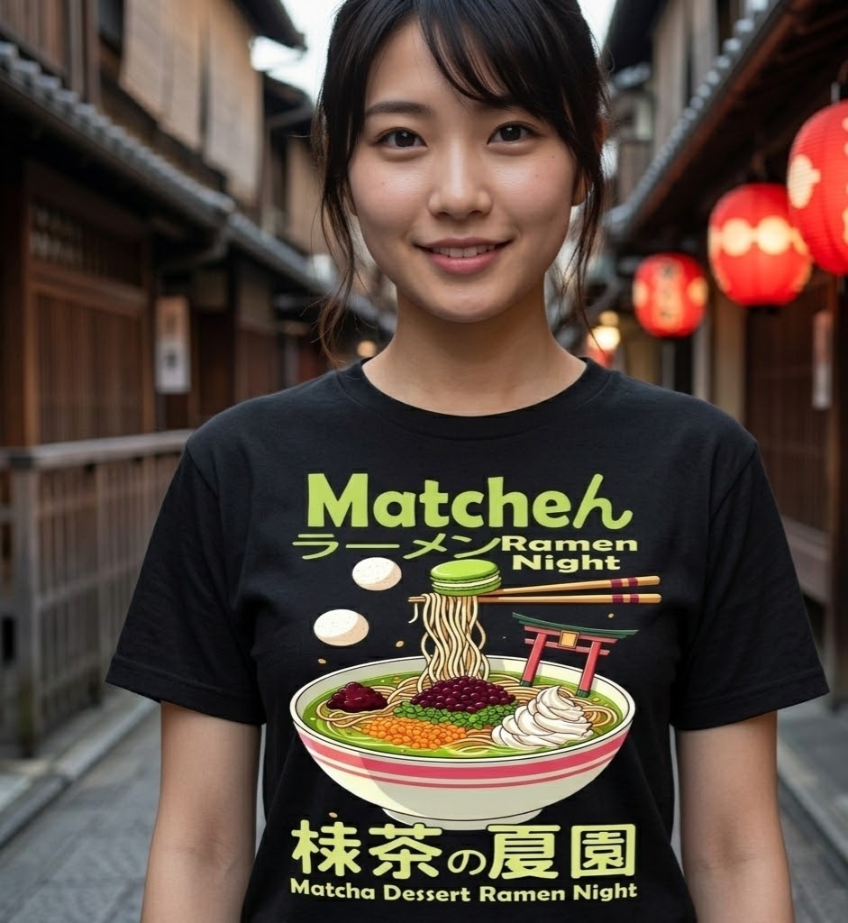 Kawaii Ramen Design Bundle – Cute Anime Food T-Shirt & Sticker Pack, Japanese Street Food Graphics Collection