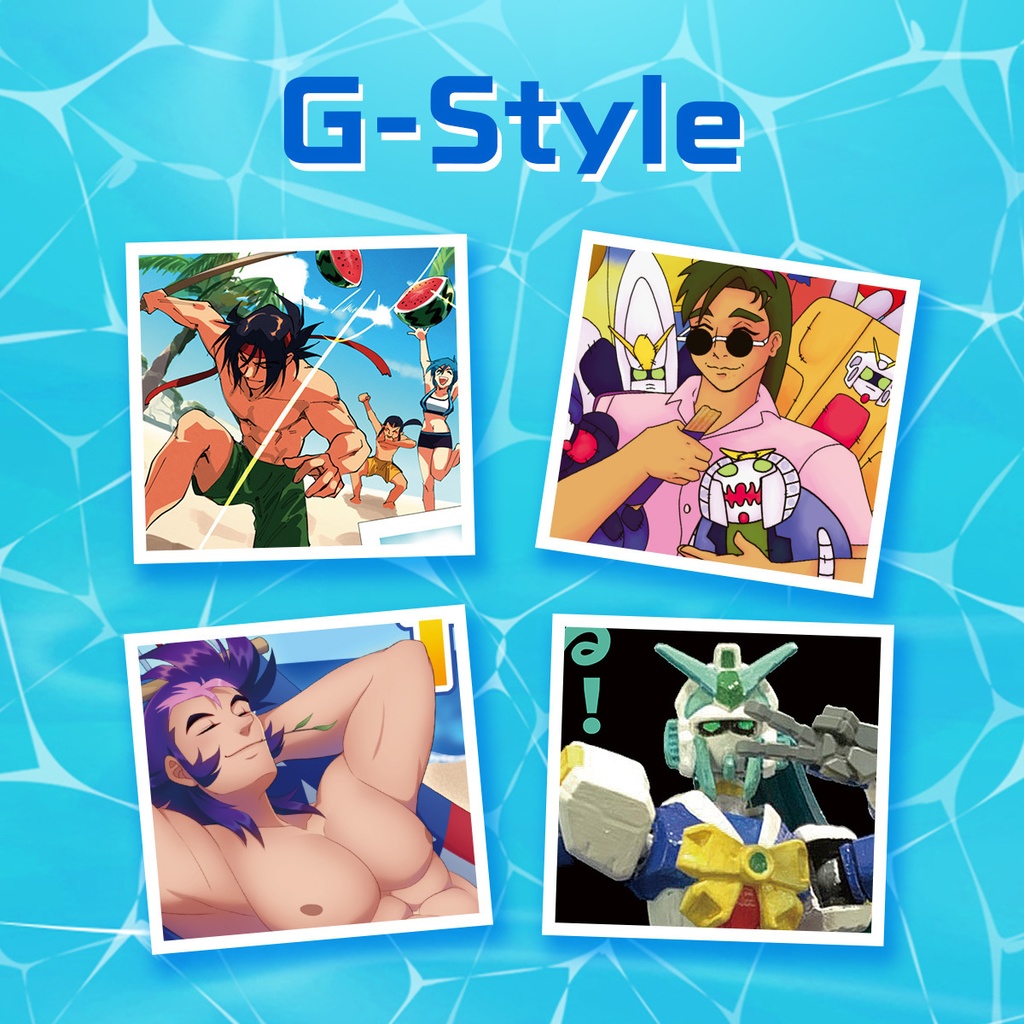 【夏限定セット!】25周年本&夏Gガンダム本セット