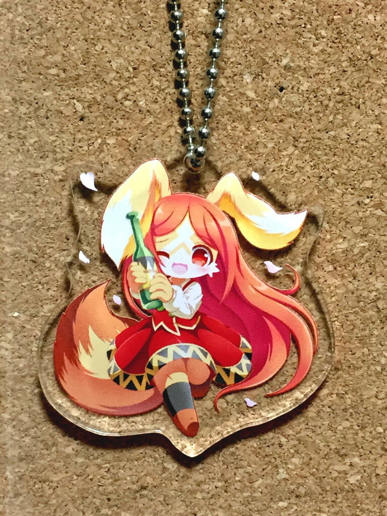 ティコちゃんお花見ver アクリルキーホルダー