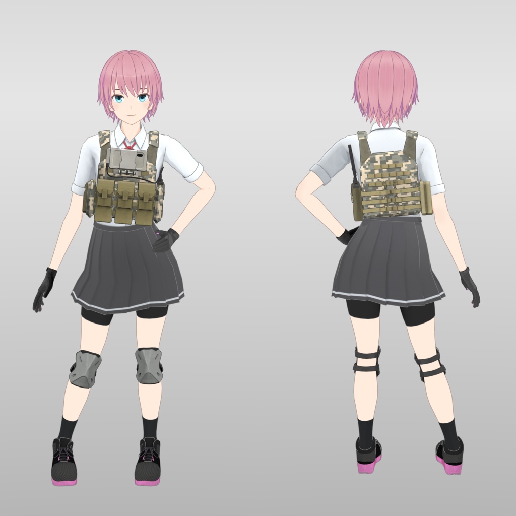 VRMモデル 浅桜摩利